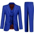 thumbnail image 1 of Lycody Boys Suits 3 Piece Slim Fit Suit Set Dresswear Ring Bearer Outfit for Boy, 1 of 6