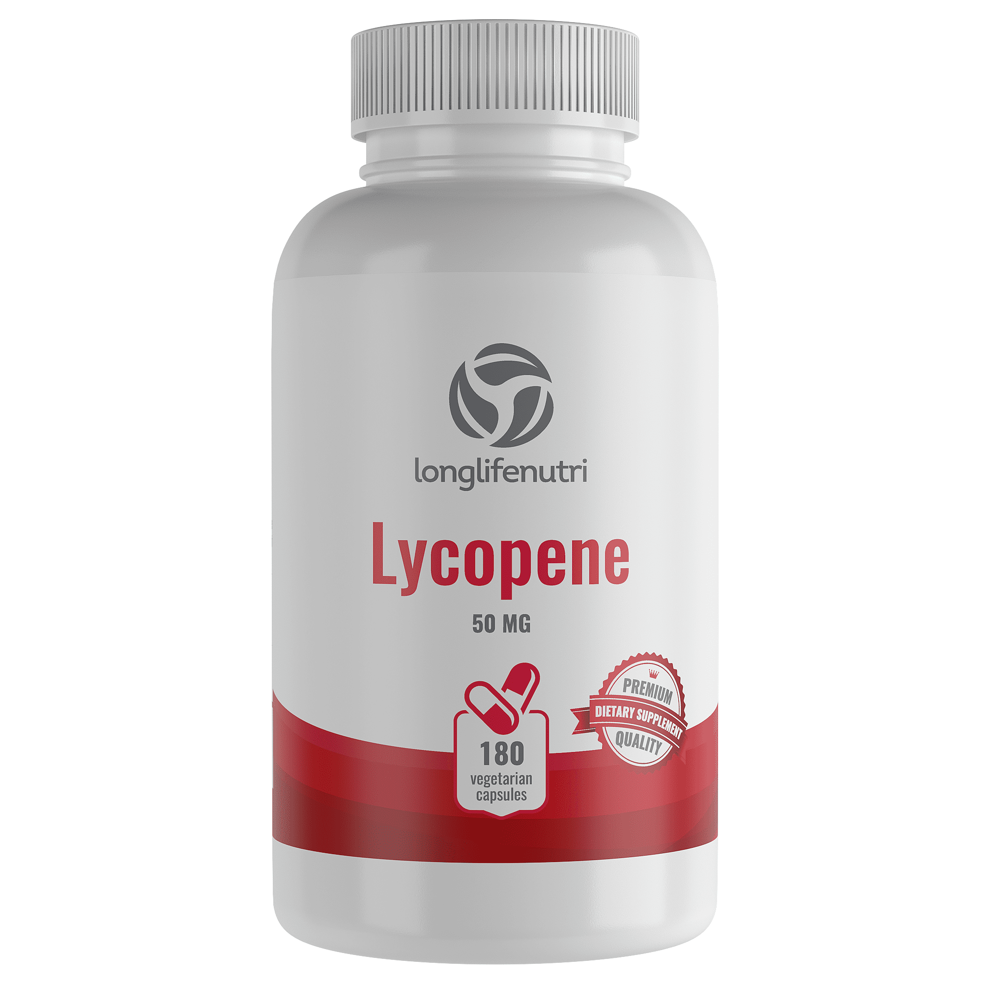 Lycopene 50 mg 180 Vegetarian Capsules for Prostate, Cardiovascular