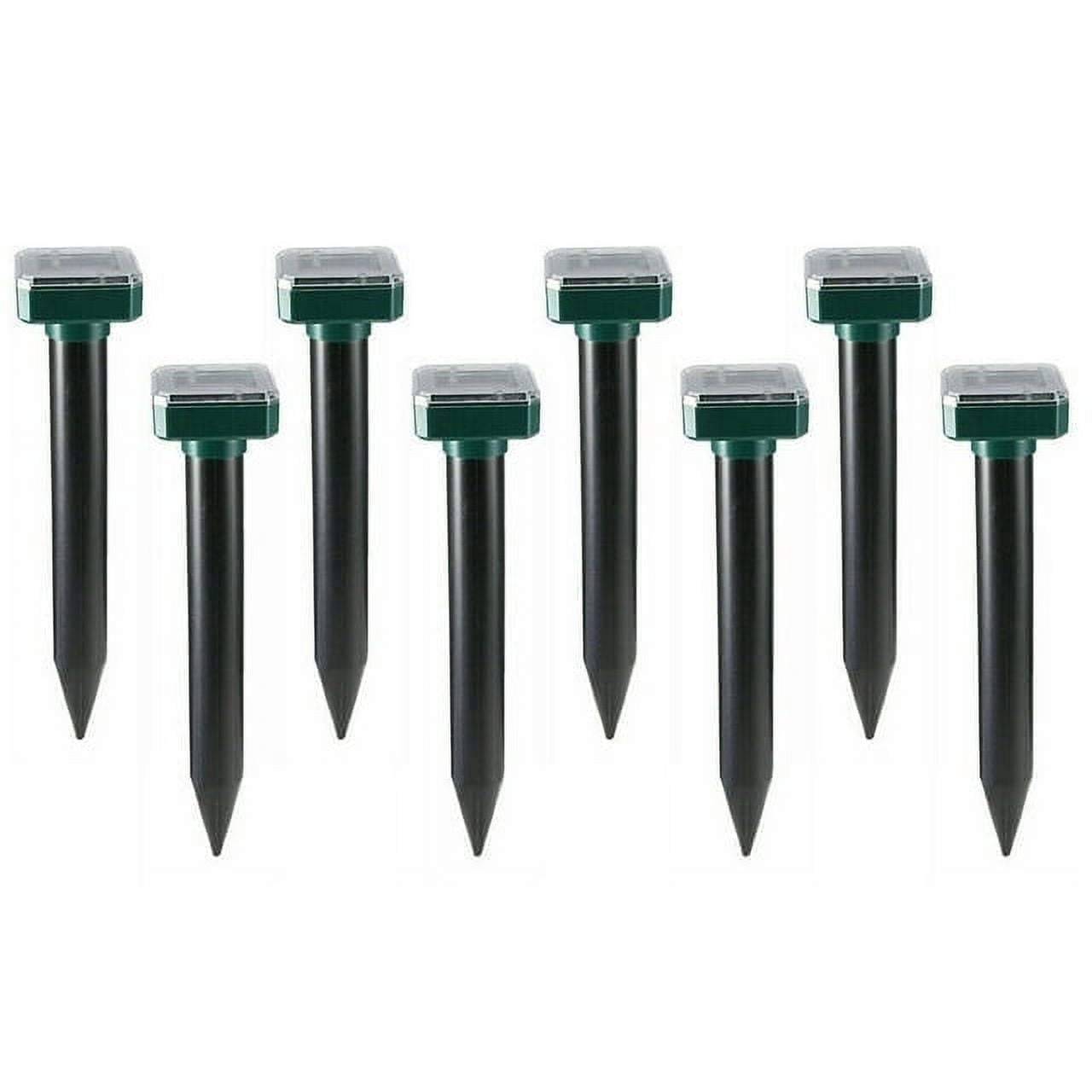 Lycxbfjia 8Pcs Solar Snake Repeller Ultrasonic Pest Mole Mice Rodent Rat Possum Repellent