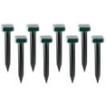 thumbnail image 1 of Lycxbfjia 8Pcs Solar Snake Repeller Ultrasonic Pest Mole Mice Rodent Rat Possum Repellent, 1 of 8