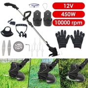Paddsun Electric Weed Wacker, Cordless Weed Eater Cutter Lawn Edger Grass String Trimmer