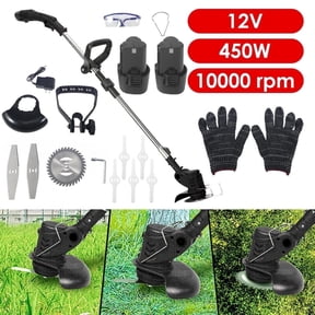 Paddsun Electric Weed Wacker, Cordless Weed Eater Cutter Lawn Edger Grass String Trimmer