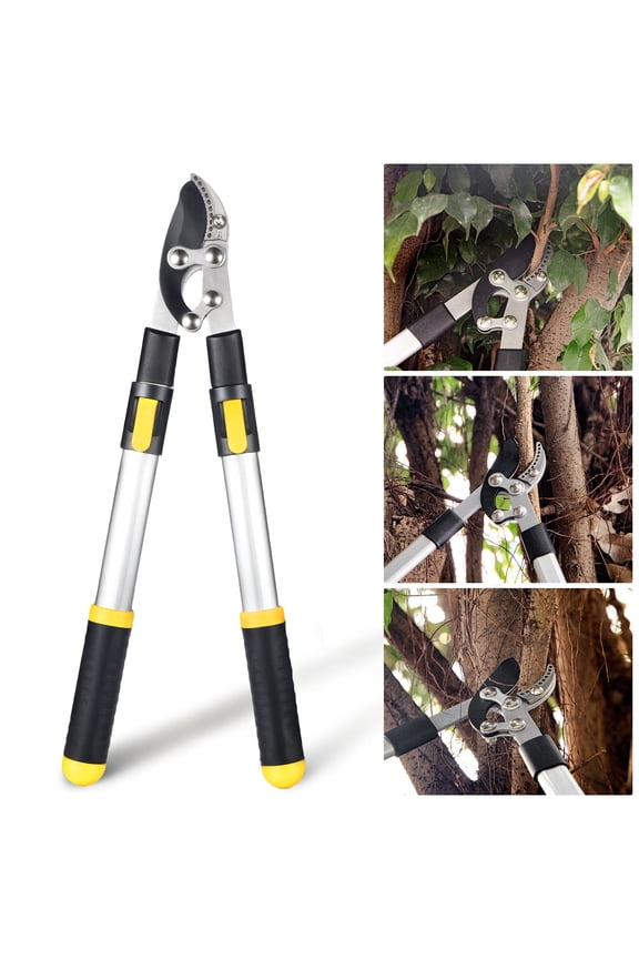 Pruning Shears, 28 inch Extendable Branch Cutter Tree Pruner Thick Branches Cutting Garden Loppers for Gardening