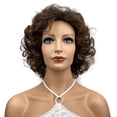 thumbnail image 1 of Lydell 10" Short Soft Super Curly Synthetic Wigs for Women Hair Wigs 2T30, 1 of 8
