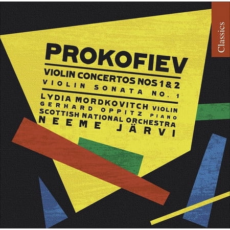 Lydia Mordkovitch - Violin Concertos Nos 1 & 2 / Violin Sonata No 1 - Music & Performance - CD