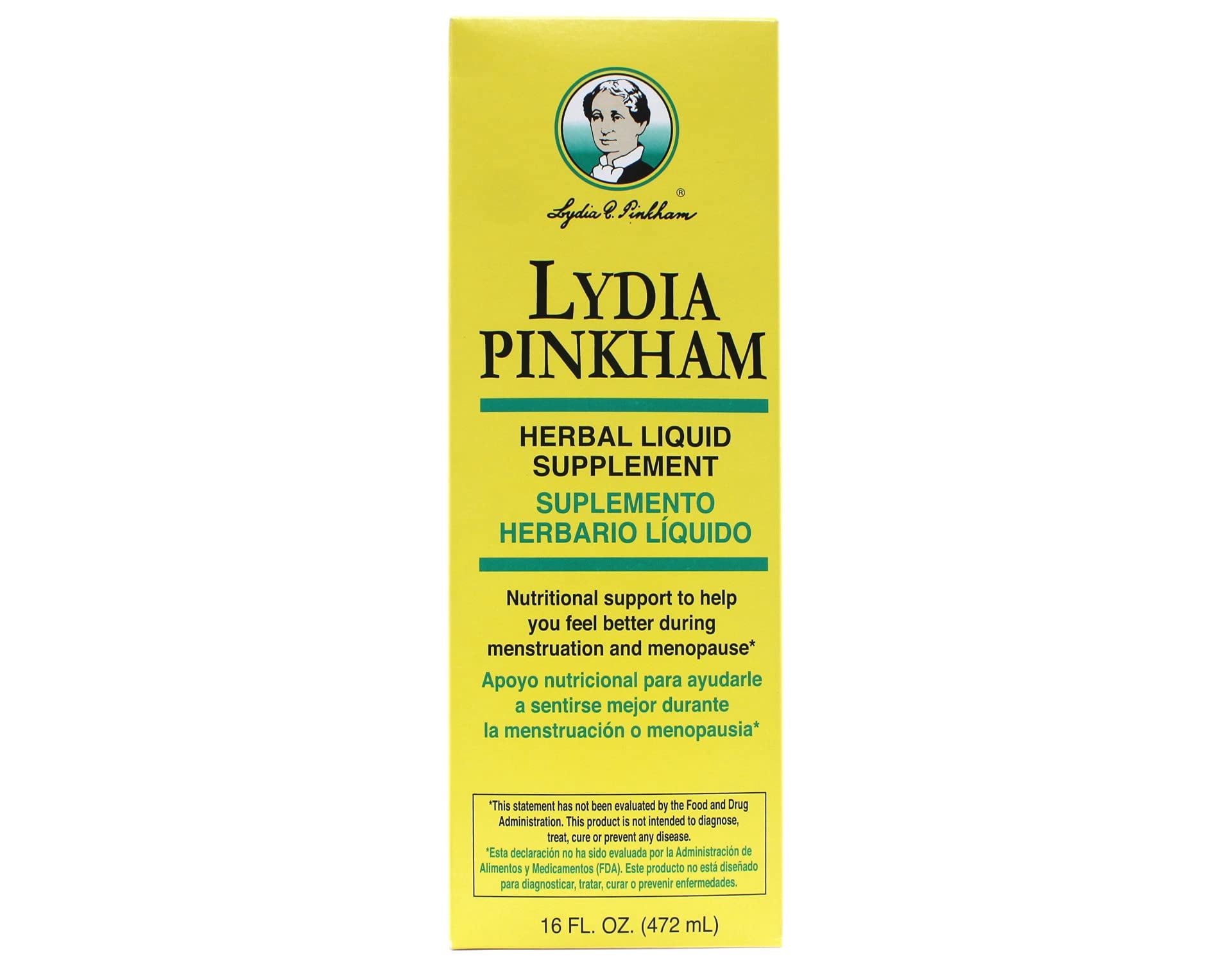 Lydia Pinkham Herbal Liquid Supplement for Menstruation and Menopausal ...