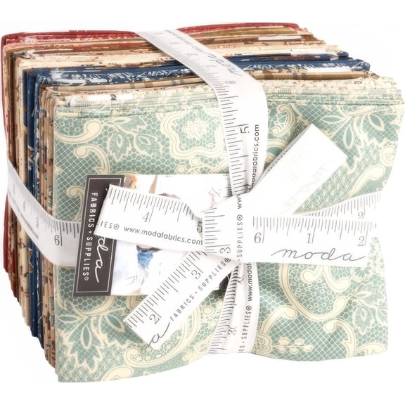 Lydias Lace Fat Quarter Bundle by Betsy Chutchian Moda Precuts 33 pcs