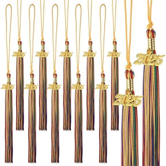 Lydiaunistar 2025 University Graduates Doctoral Hat Tassel, Honorary Bachelor's Cap Accessory, Handmade Commemorative Hanging Earrings Pendant, Perfect Souvenir for Academic Achievement