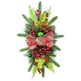 Lydiaunistar Christmas Staircase Decorations Flower Garlands Staircase