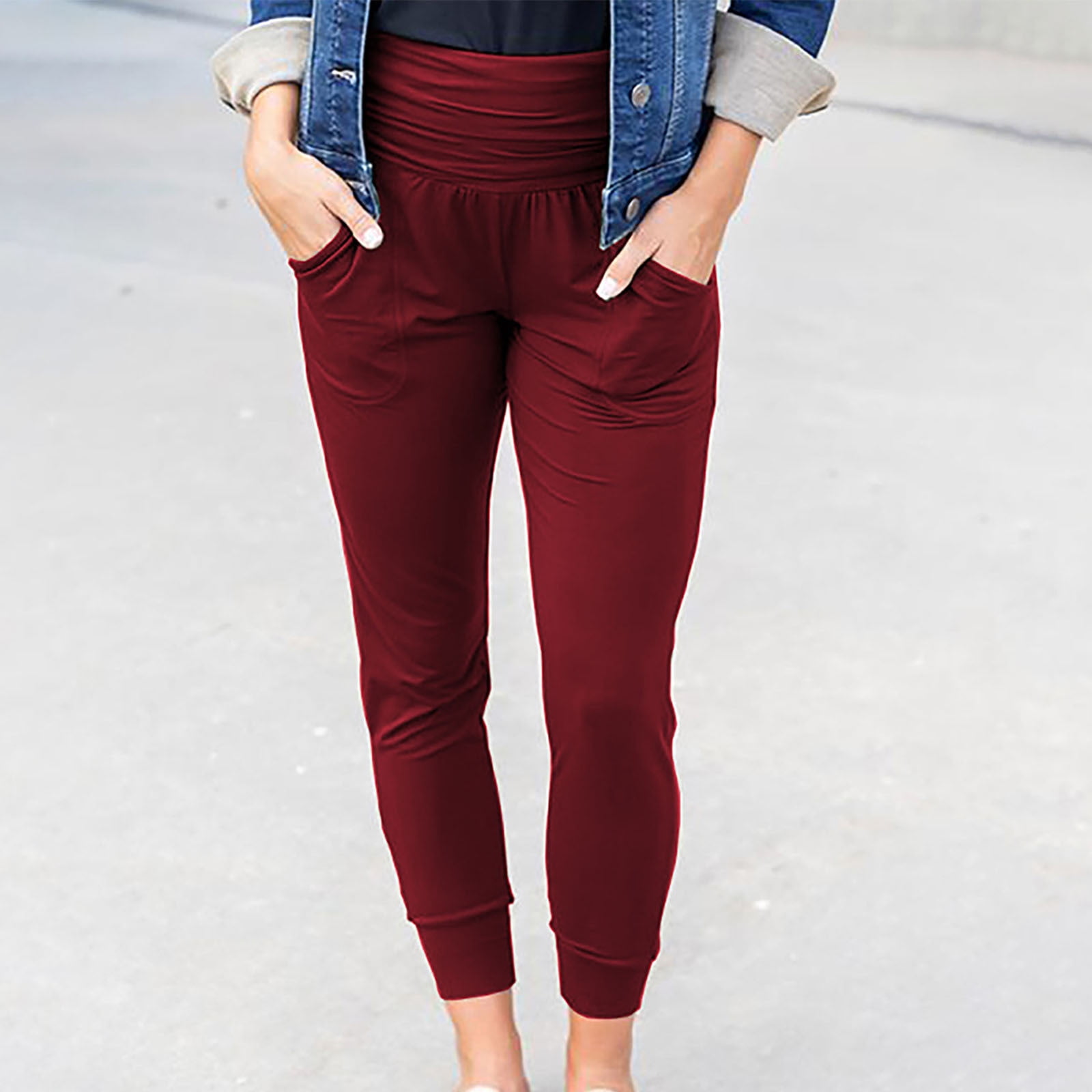 Lydiaunistar Time and Tru Women Pants Clearance Women's Casual High