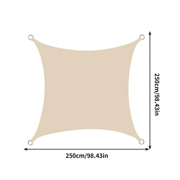 Lydiaunistar Triangular Sun Shade Cloth - Waterproof, UV Protection, Easy Install for Garden, Pool, Patio, Backyard - Stylish & Functional Outdoor Shade Tarpaulin