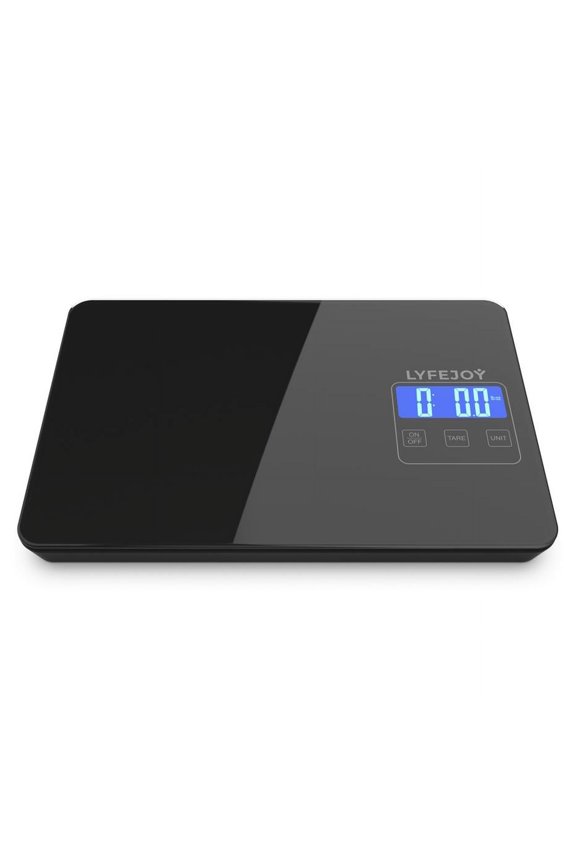 Digital Multifunction Kitchen Food Scale in Black Tempered Glass Finish. Measures up to 15kg "33lbs"