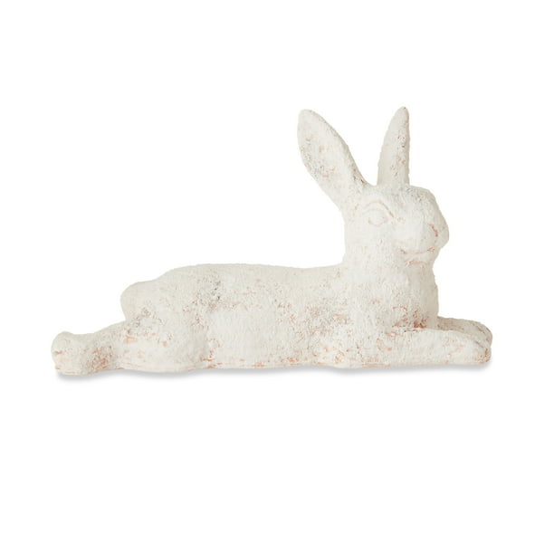 Lying Bunny, White