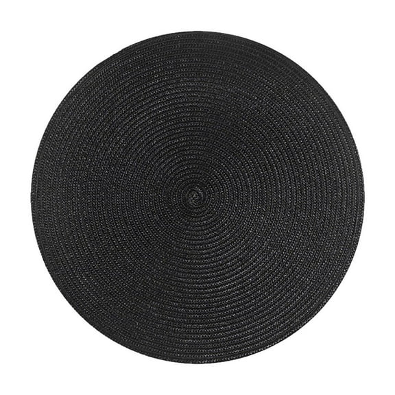 Lyinloo Round Placemats , Cotton Rope Woven Table Mats, Non Slip Heat Resistant Place Mats, 13 Inches Braided Placemat for Farmhouse Decor and Kitchen Table DecorClearance Under $1.00