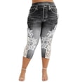 thumbnail image 1 of Lyinloo Womens Plus Size Clearance,Women Lace Splice Elastic Hight Waist Leggings Pants, 1 of 6