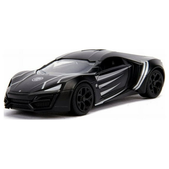 Lykan Hypersport Hard Top, Black Panther - Jada 30302 - 1/32 Scale Diecast Model Toy Car