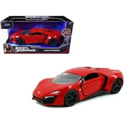 Lykan Hypersport Red Fast & Furious 7 2015 Movie 1/32 Diecast Model Car by Jada