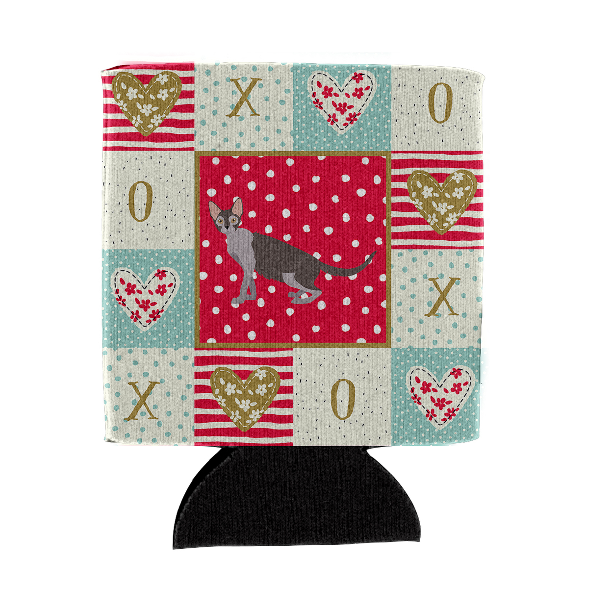 Carolines Treasures Lykoi 2 Cat Love Can or Bottle Hugger Can Hugger multicolor