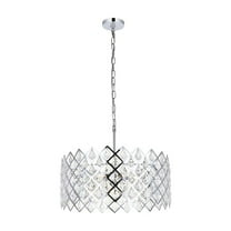 Lyla 21 inch pendant in chrome