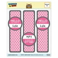 thumbnail image 1 of Lyla Hello My Name Is Glossy Laminated Bookmarks - Set of 3, 1 of 1