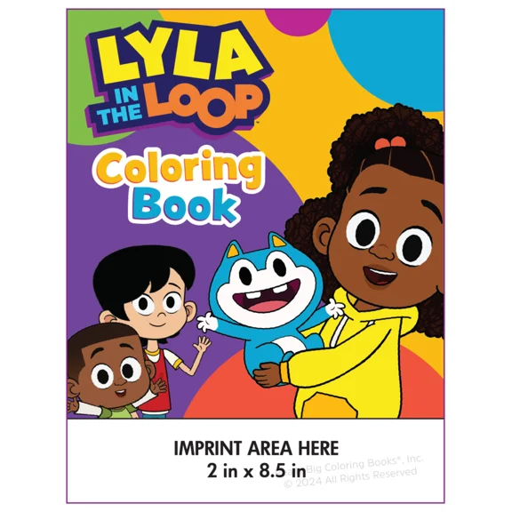 Lyla in the Loop Imprint Coloring Book (25 Copies) (8.5x11)