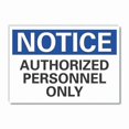 thumbnail image 1 of Lyle Authorized Notice,Decal,14"x10", LCU5-0124-ND_14X10 LCU5-0124-ND_14X10, 1 of 1