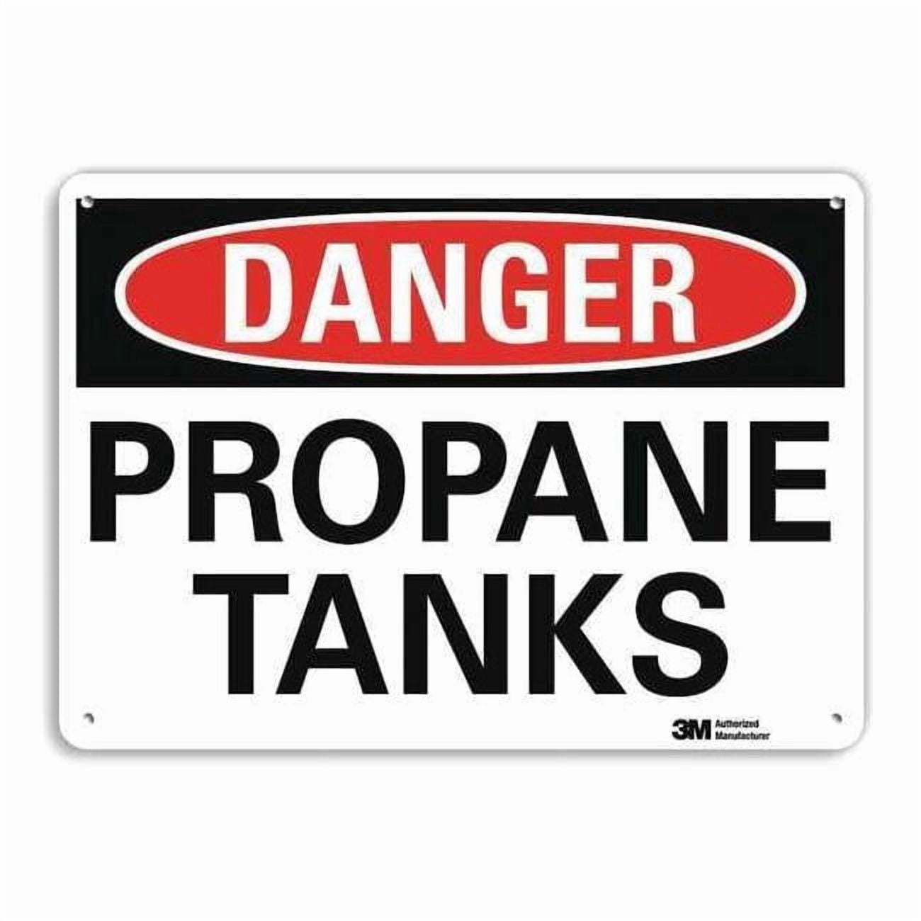 Lyle Danger Sign,10 in x 14 in,Aluminum U3-1940-RA_14X10 - Walmart.com