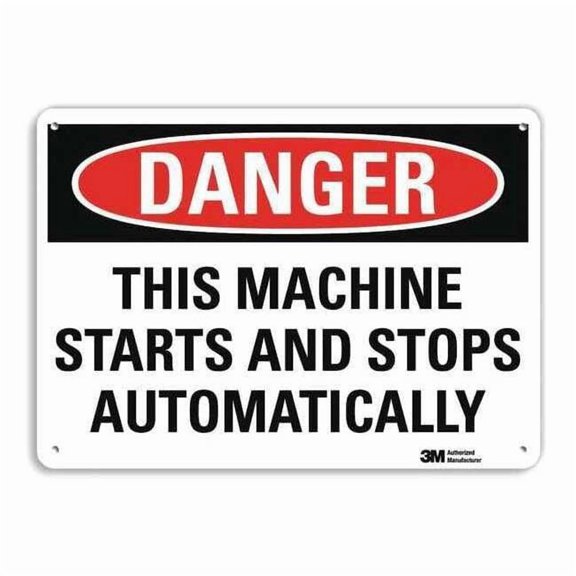 Lyle Danger Sign,10 inx14 in,Aluminum U3-2013-NA_14x10