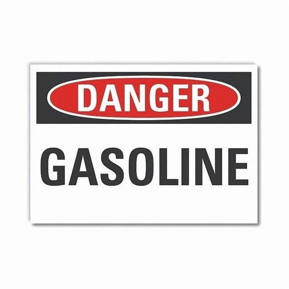 Lyle Danger Sign,10inx14in,Non-PVC Polymer LCU4-0313-ED_14x10