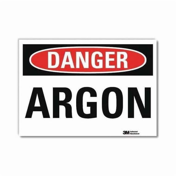 Lyle Danger Sign,7 in x 10 in,Rflct Sheeting U3-1106-RD_10X7