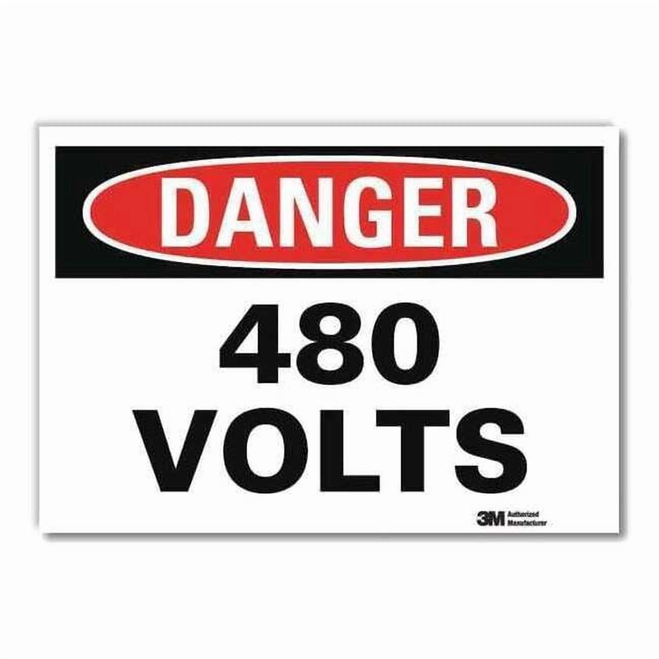 Lyle Danger Sign,7inx10in,Reflective Sheeting U1-1076-RD_10X7 - Walmart.com