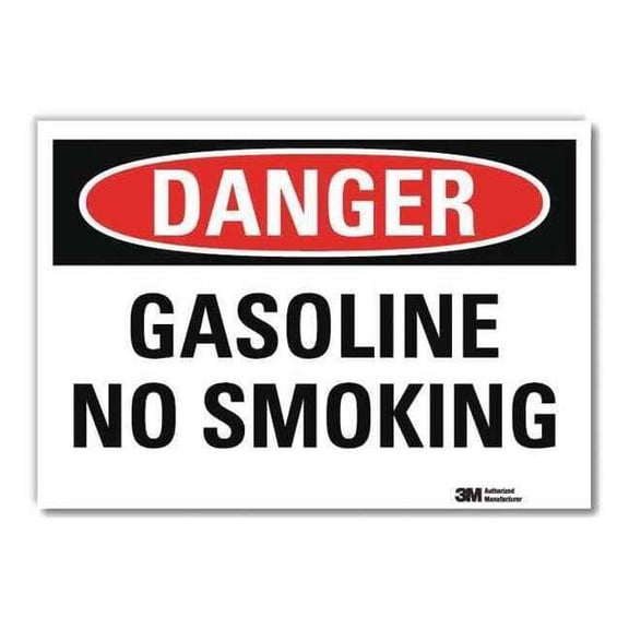 Lyle Danger Sign,7inx10in,Reflective Sheeting U3-1533-RD_10X7