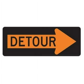 Detour Sign