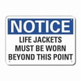 thumbnail image 1 of Lyle Life Jackets Notice Sign,10inx14in,Alum LCU5-0210-NA_14X10, 1 of 1