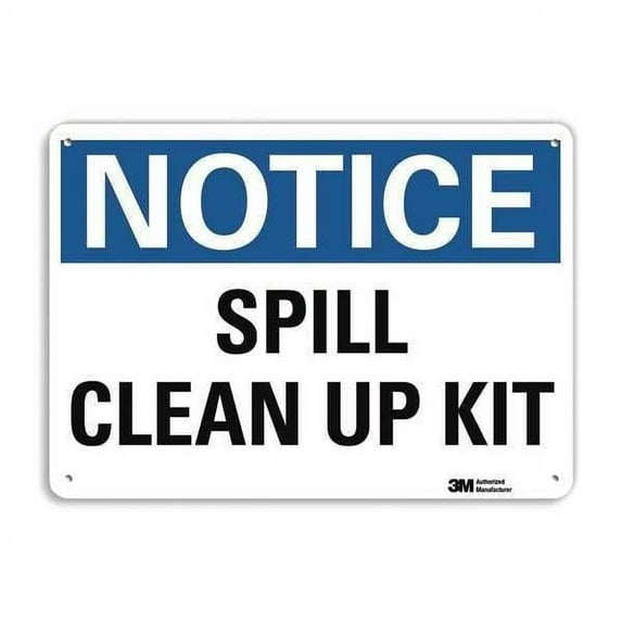 Lyle Notice Sign,10 in x 14 in,Plastic U5-1527-NP_14X10