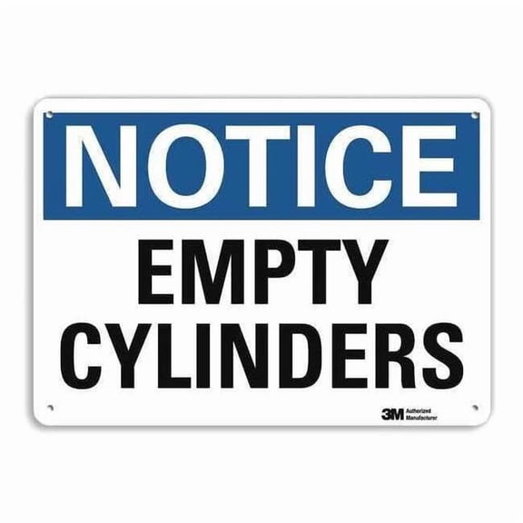 Lyle Notice Sign,10 inx14 in,Aluminum U5-1196-NA_14x10