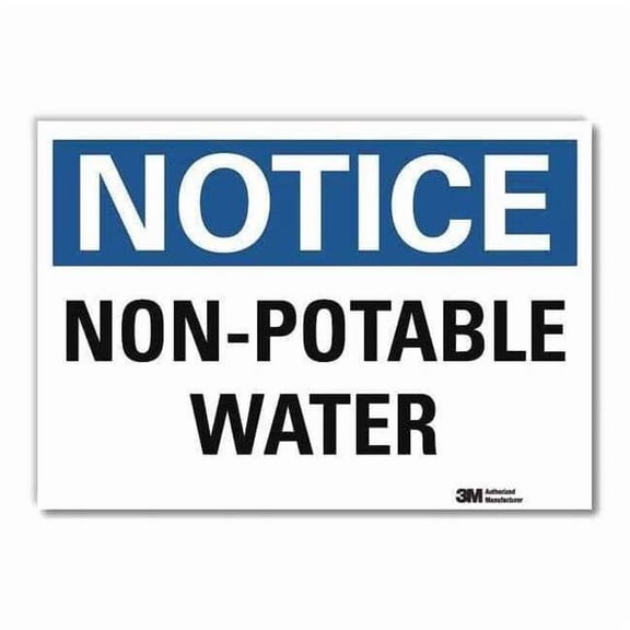 Lyle Notice Sign,10inx14in,Reflctv Sheeting U5-1425-RD_14X10