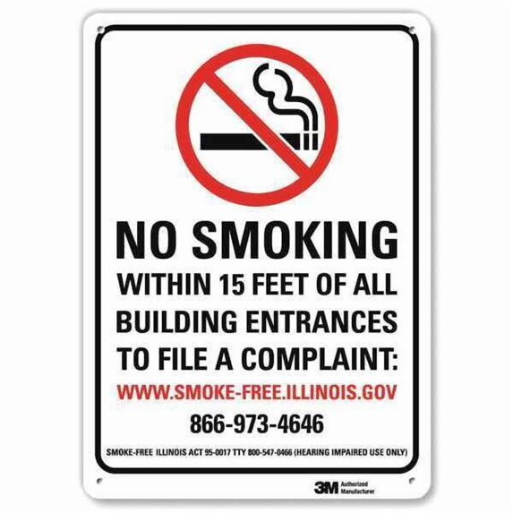 Lyle Notice Sign,14 inx10 in,Plastic U1-1050-NP_10X14 - Walmart.com