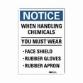 thumbnail image 1 of Lyle Notice Sign,7 in x 5 in,Rflct Sheeting U5-1631-RD_5X7, 1 of 1