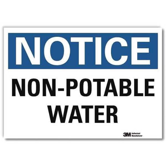 Lyle Notice Sign,7inx10in,Reflective Sheeting U5-1425-RD_10X7