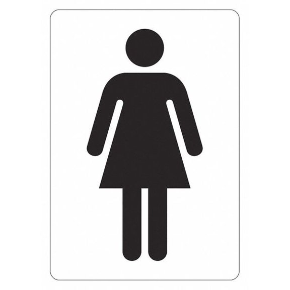 Lyle Office/Facility Sign,10x7in,Non-PVC Poly LCU1-0169-ED_7x10