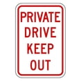thumbnail image 1 of Lyle Private Drive Traffic Sign,18" x 12" PPR-011-12HA, 1 of 1