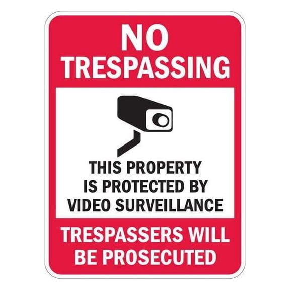Lyle Property Sign,24 in x 18 in,Aluminum T1-1073-HI_18x24