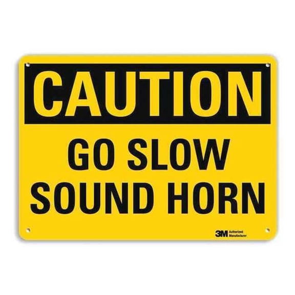 Lyle Reflective Lift Truck Sign,10x14in,Plstc U4-1341-RA_14X10