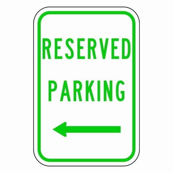 Lyle Reserved Parking Sign,18" x 12, RP-059-12HA RP-059-12HA