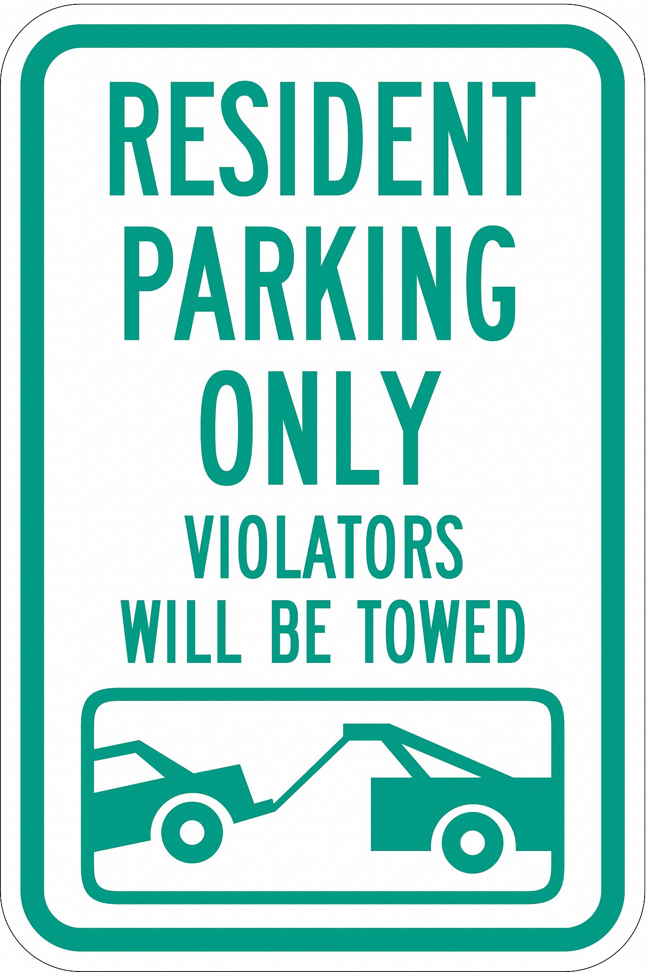 Lyle Resident Parking Sign,18