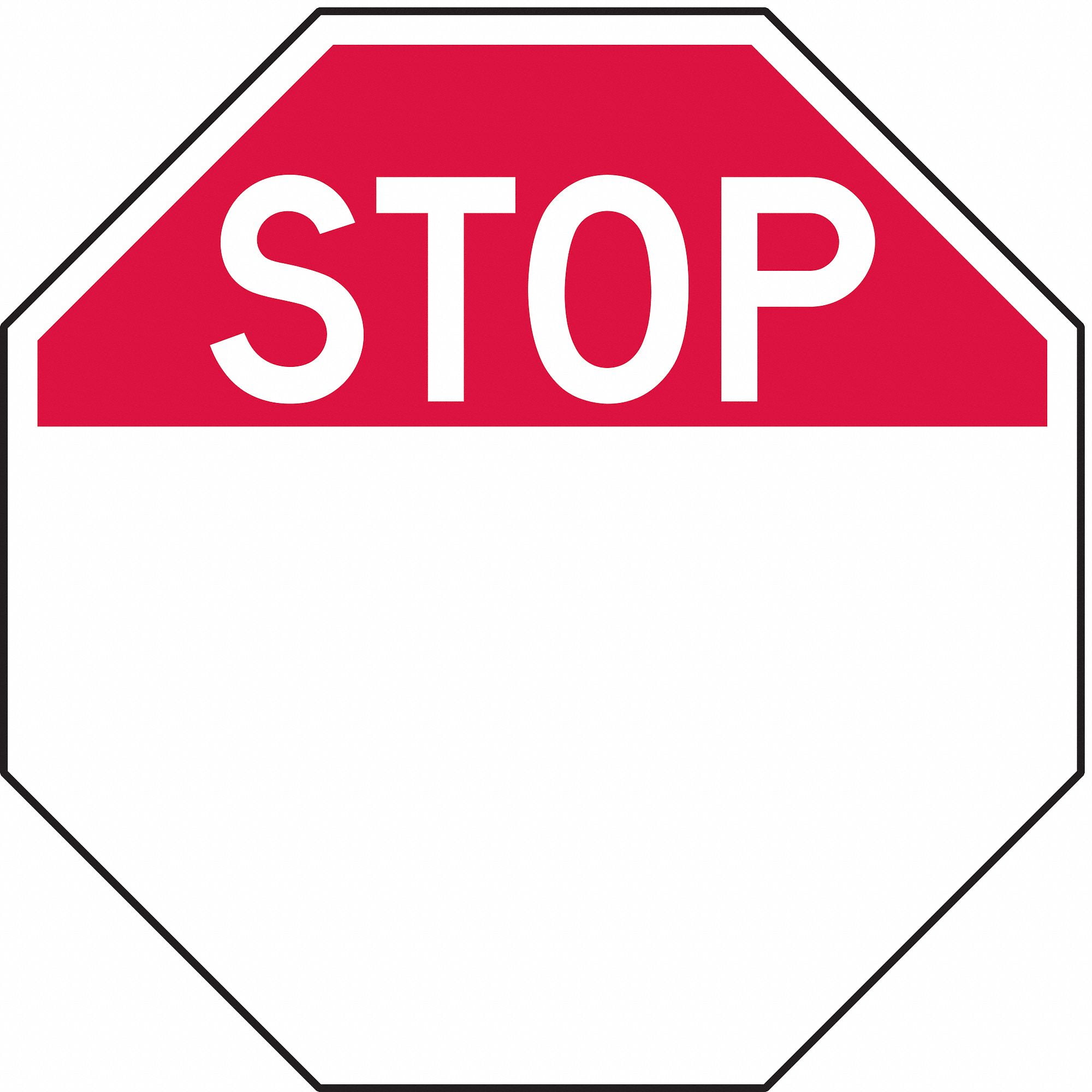 Louisville Cardinals STOP Sign 12 x 12 Street Sign - Plastic STOP Sign