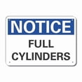 thumbnail image 1 of Lyle Rflctv Cyl Handling Notice Sign,10x14in LCU5-0091-RA_14X10, 1 of 1