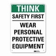 thumbnail image 1 of Lyle Safety Sign,Reflective Alum,10inHx7inW U7-1331-RA_7X10, 1 of 1