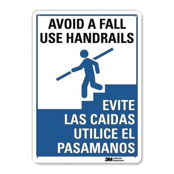 Lyle Safety Sign,10 inx7 in,Plastic U1-1026-NP_7X10